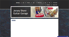 Desktop Screenshot of jerseyshoreguitargarage.com